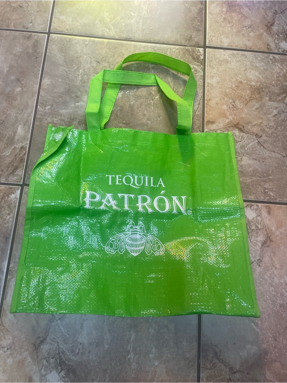 Tequila Bright Green Promotional Tote Bag